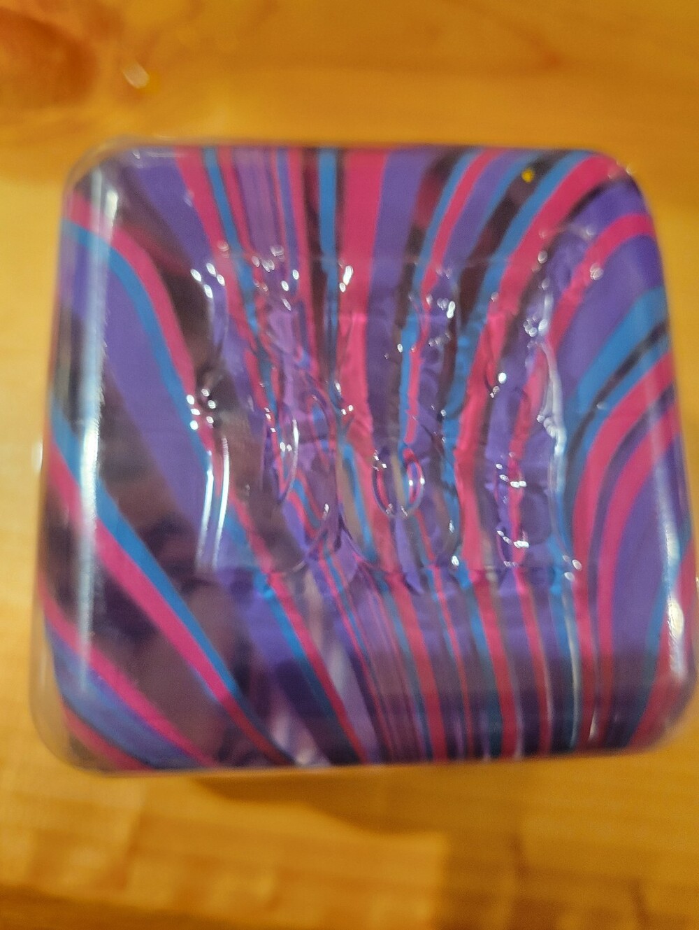 Schylling Needoh Nice Berg Swirl Pink Purple Blue Authentic